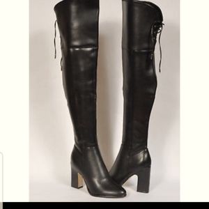 NWOT Marc Fisher "Neela2" Thigh High Leather Boots